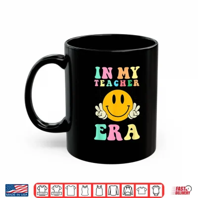 Mug In My Teacher Era Retro Back To School Teacher Student Shirt