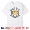 Retro Third Grade Teacher Student 1St Day Back To School Shirt