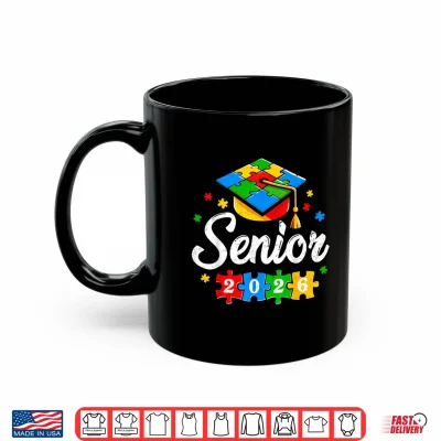 Mug Senior Autism Graduate 2026 Autism Graduation Senior 2026 Shirt