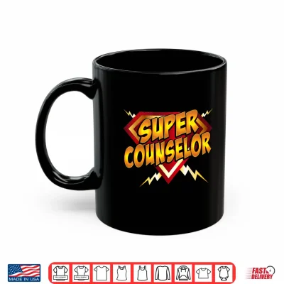 Mug Super Counselor Educational Superhero Shirt