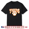 Tigers School Spirit Mascot Back To School Orange Shirt