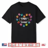 Tiny Human Tamer Daycare Provider Teacher Funny Saying Women Shirt
