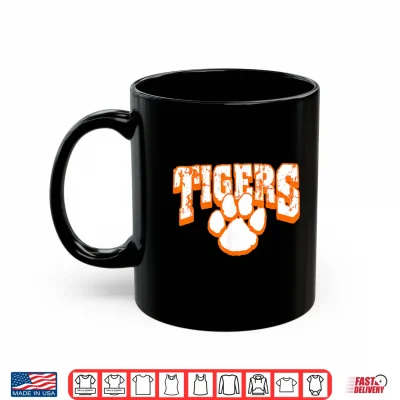 Mug Tigers School Spirit Mascot Back To School Orange Shirt