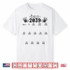 Class Of 2039 Grow With Me Graduation Years Handprint Shirt