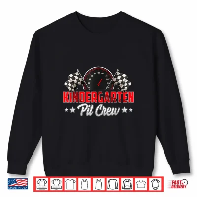 Sweatshirt Back To School Race Car Racing Lover Funny Kids Shirt
