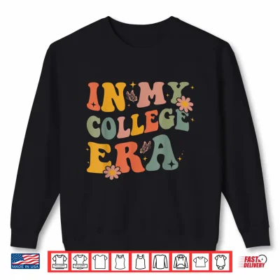 Sweatshirt First Day Of University Back To School Shirt
