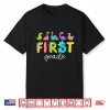 First Grade Dinosaurs Back To School First Grade Teacher Shirt
