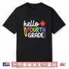 Hello Fourth Grade Team Fourth Grade Back To School Teacher Kid Shirt