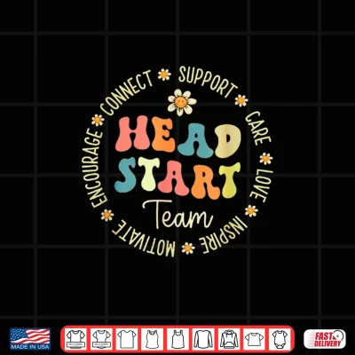 Design Head Start Team Homeschooling Teacher Back To School Shirt