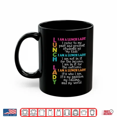 Mug Lunch Hero Squad Lunch Ladies Cafeteria Crew Back To School Shirt