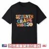 Seventh Grade Vibes Seventh Grade Team Retro First Day Of School Shirt
