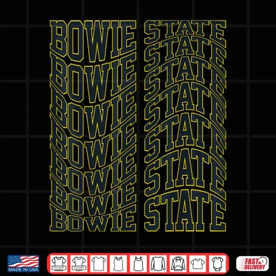 Design Vintage Bowie Retro State Vintage Study Era Shirt