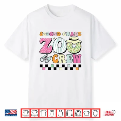 Field Zoo Trip Shirt For Teacher Second Grade Crew Shirt