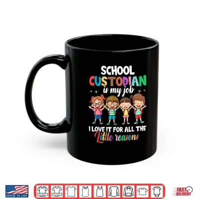 Mug Custodian Appreciation Shirt Back To School Janitor Shirt