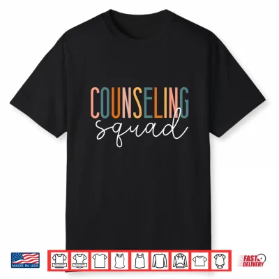School Counselor Counseling Squad Shirt