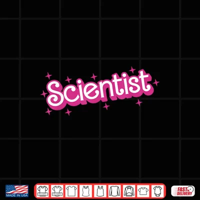 Design Women Retro Pink Scientist Science Teacher Back To School Shirt