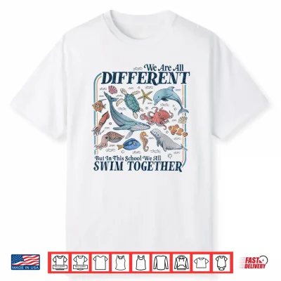 Back To School Teacher Elementary Ocean Animal Classroom Shirt