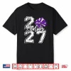 Class Of 2027 Cheer Senior 2027 Back To School Funny Shirt