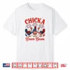 Chicka Boom Boom Funny Patriotic Chicken 4Th July American Shirt