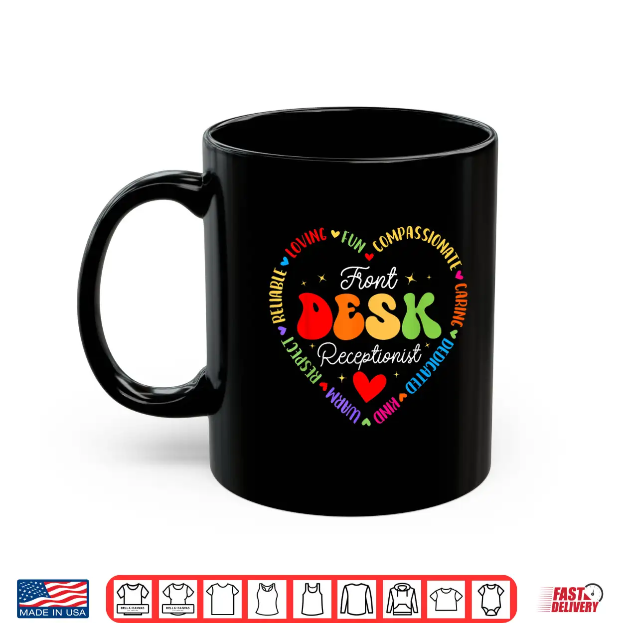 Front Desk Receptionist Appreciation Admin Squad Shirt Front Desk Receptionist Appreciation Admin Squad Shirt