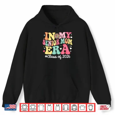Hoodie Groovy In My Senior Relative Era Class Of 2026 Senior Relative Shirt