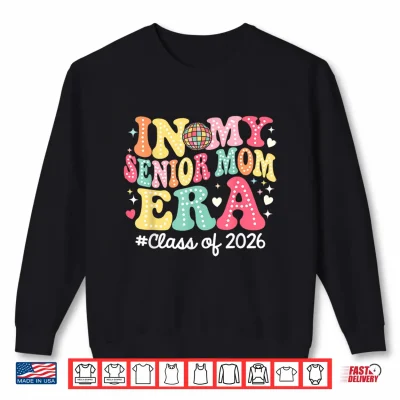Sweatshirt Groovy In My Senior Relative Era Class Of 2026 Senior Relative Shirt