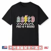 Pre K Rocks Teachers Back To School A B C D Rock Students Shirt