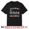 Retro Teaching Future Leaders Groovy Teacher Back To School Shirt