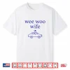 Wee Woo Wife Police Spouse Cute Minimalist Aesthetic Shirt