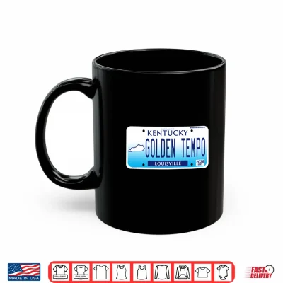 Mug 26 Golden Tempo House Racing Winner Race Day License Plate Performance Shirt