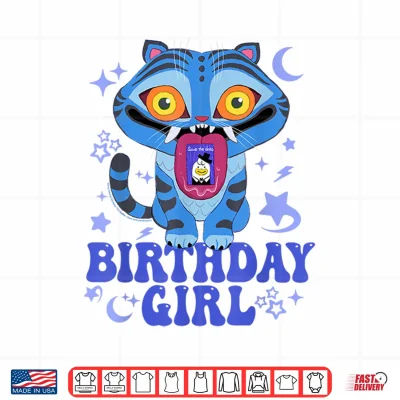 Design Kpop Demon Hunters Derpy Birthday Girl Save The Date Stamp Shirt