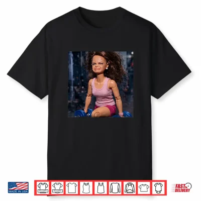 Funny Gym Angry Disgusted Doll Reaction Face Meme Shirt