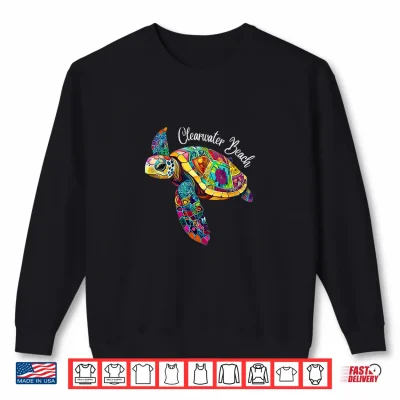Sweatshirt Florida Clearwater Beach Souvenir Clearwater Shirt