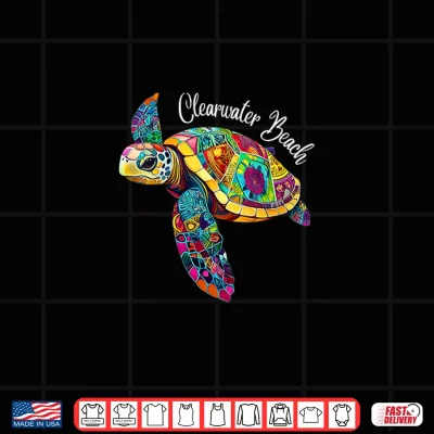 Design Florida Clearwater Beach Souvenir Clearwater Shirt