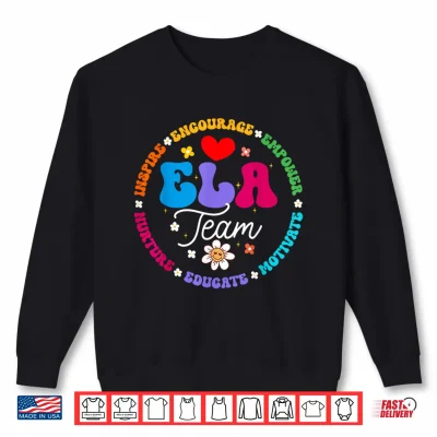 Sweatshirt ELA Team Specialist Teacher English Language Arts Shirt