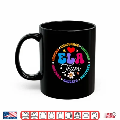 Mug ELA Team Specialist Teacher English Language Arts Shirt