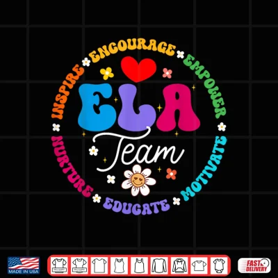 Design ELA Team Specialist Teacher English Language Arts Shirt