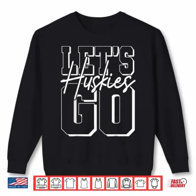 Sweatshirt Huskies Back to School Spirit Shirt