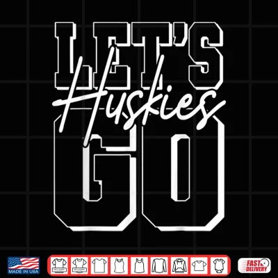 Design Huskies Back to School Spirit Shirt