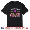 Lunch Lady I Prefer The Term Cafeteria Rockstar School Shirt