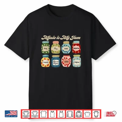Music Is My Jam Back To School Music Teacher Specials Team Shirt