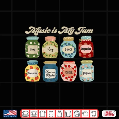 Design Music Is My Jam Back To School Music Teacher Specials Team Shirt