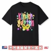Preppy Bow Kindergarten Teacher Team Back To School Girls Shirt