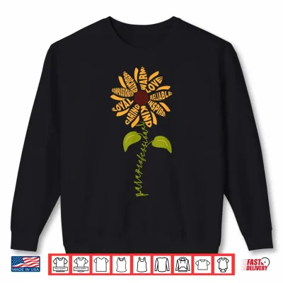 Sweatshirt Paraprofessional Para Sunflower Teacher Back To School Shirt