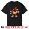 Taco Playing Football Mexican Cinco De Mayo Kids Boys Men Shirt