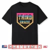 Third Grade Ice Cream Drip Waffle Style Shirt