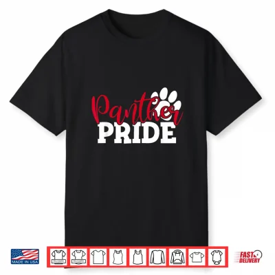 Vintage Panthers School Sports Name Spirit Back To School Shirt