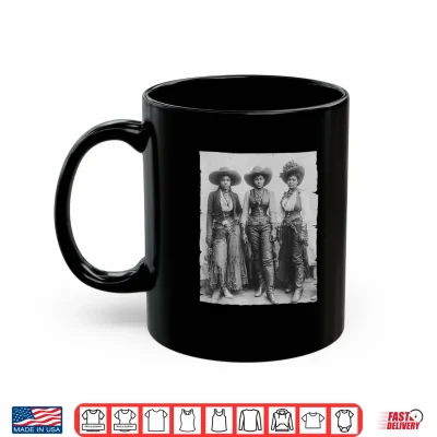 Mug Black African American Cowgirl Western Country Texas Rodeo Shirt