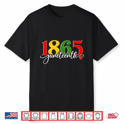 Juneteenth 1865 African American Black History Men Women Kid Shirt