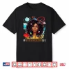 Medical Assistant Costume Afro Woman Proud Black History Shirt